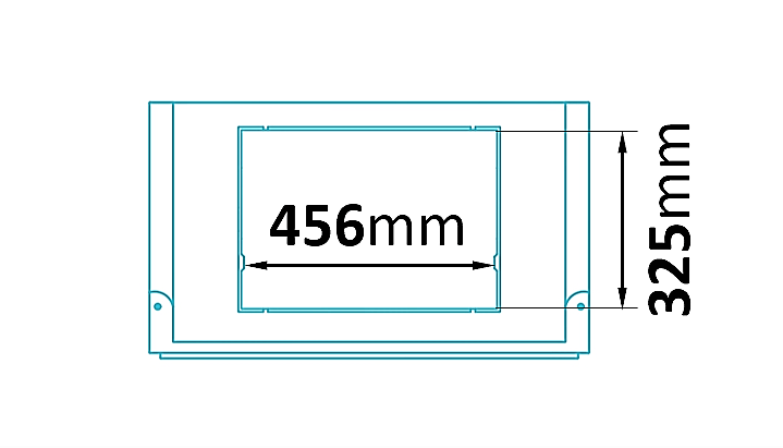 Opening dimensions for picking