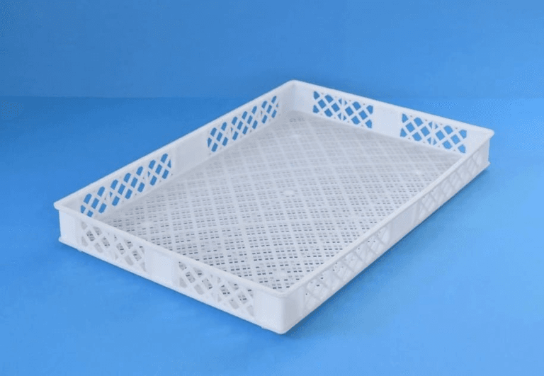 Caixa de plástico gradeada sem cantos Ref. 9610