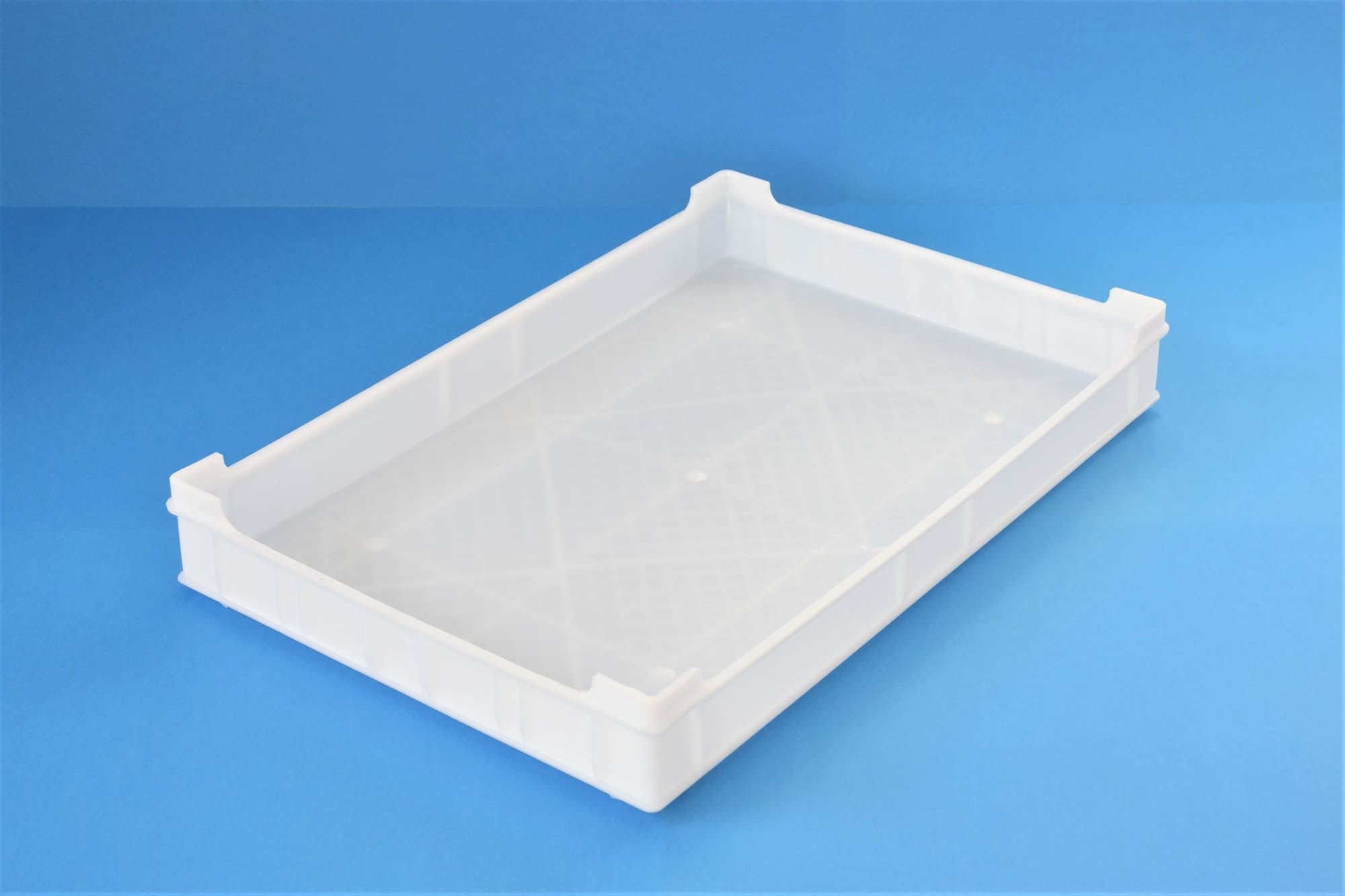 Caja de plástico cerrada con cantos bajos Ref. 9614